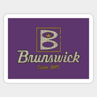 J. M. Brunswick Manufacturing Royalty 1845 Magnet